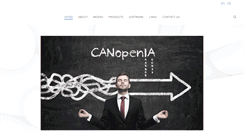 Desktop Screenshot of canopenia.com